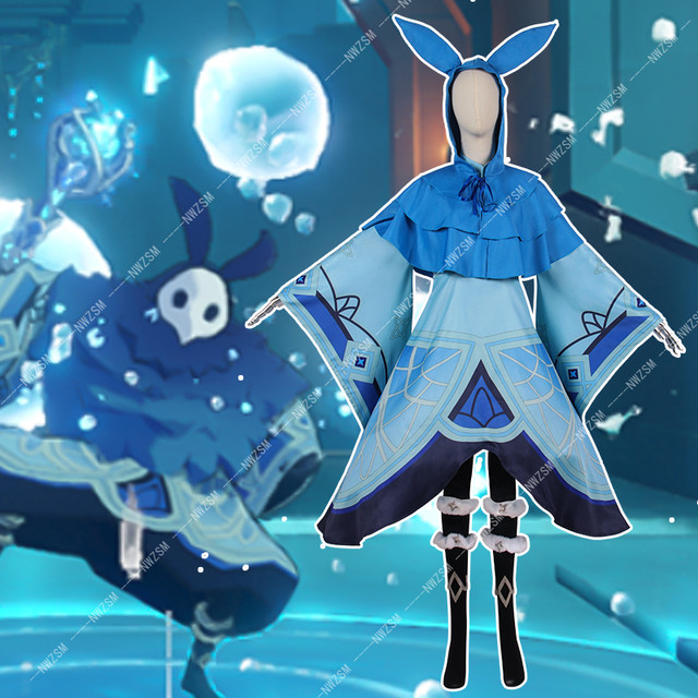 Genshin impacto hilichurl cos roupas sistema de água sistema fogo sistema  gelo abismo mage hilichurl cosplay jogo traje - AliExpress